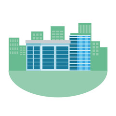 Office buildings and skyscraper real estates