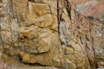 mountains and rock formations in the sinai desert 