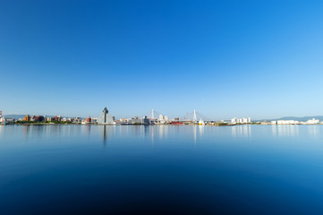 Obraz premium 【青森】早朝の青森ベイエリア