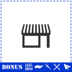 Showcase icon flat