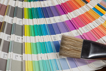 printed color swatch