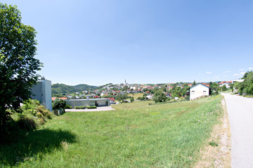 View of Gramastetten in Upper Austria