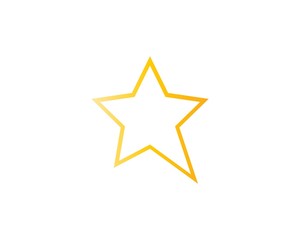 Obraz premium Star Logo Template vector icon illustration design