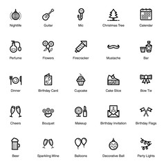 Celebration Line vectors