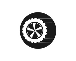 Tires logo vector template