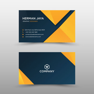 Modern professional business card