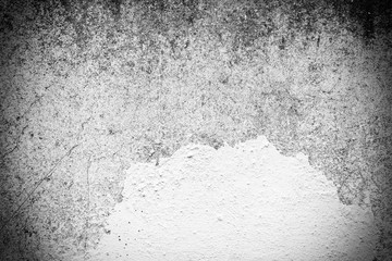 Obraz premium Texture of a concrete wall with cracks and scratches which can be used as a background