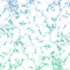 Light white marble texture with blue-green gradient.