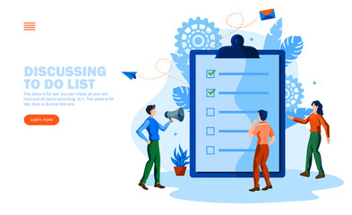 work to do list announcement