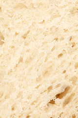 The flesh of bread as an abstract background