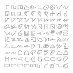 arrow collection icons vector illustration