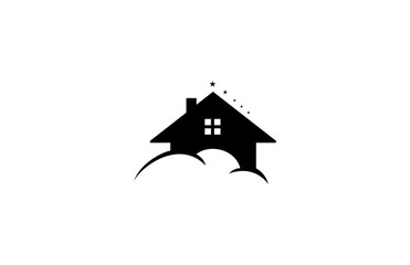 Dream house logo vector