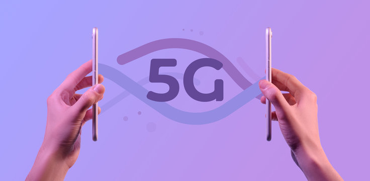 5g internet network concept