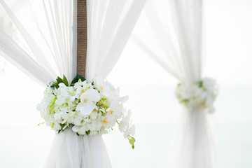 wedding setup detail