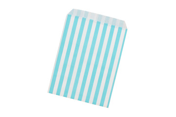 open paper envelopes light blue, stripe