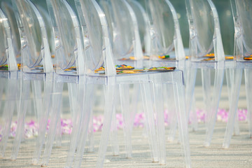 wedding chair setup