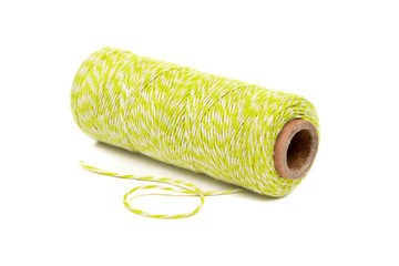 spool of thread lime colors