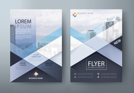 Annual report brochure flyer design template, Leaflet presentation, book cover. layout in A4 size. Vector