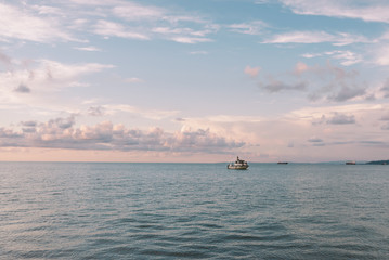 Ship in the Black Sea