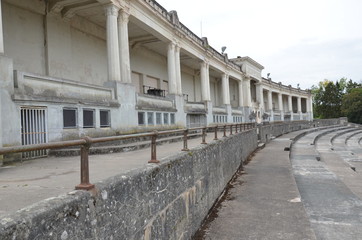 Obraz premium ESPLANADE et Stade des jeux DE LA CITADELLE A NAMUR