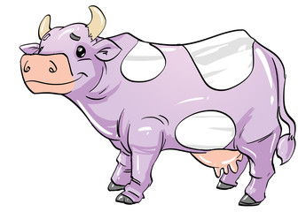 illustration of a cow