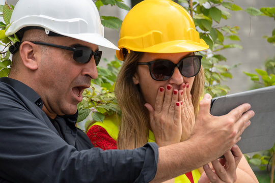 Work problem on construction site