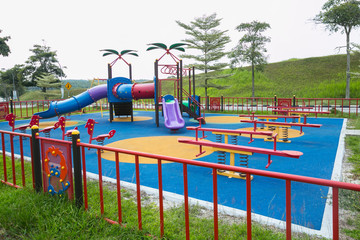 Children outdoor playground