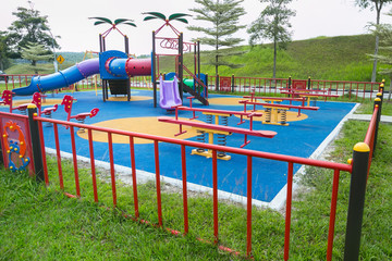 Children outdoor playground