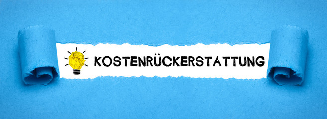 Kostenrückerstattung