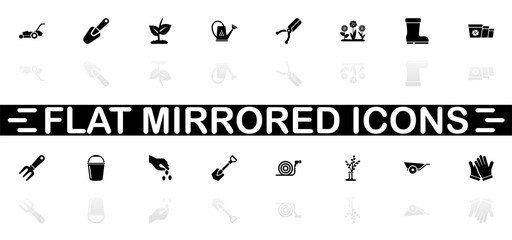 Garden - Flat Vector Icons