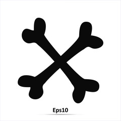 Dog Bone icon. Vector Illustration. Eps10
