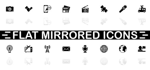 News - Flat Vector Icons