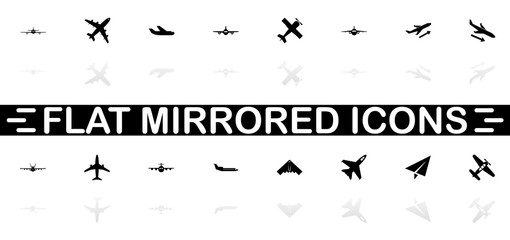 Planes - Flat Vector Icons