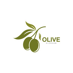 Set of Olive logo vector illustration design 