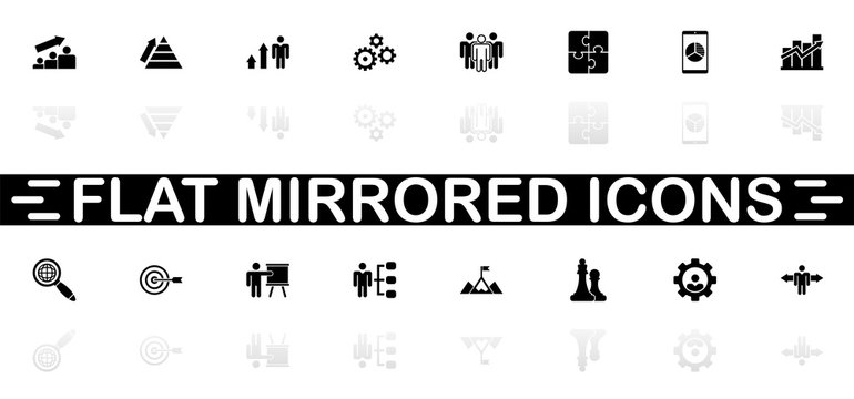 Strategy - Flat Vector Icons