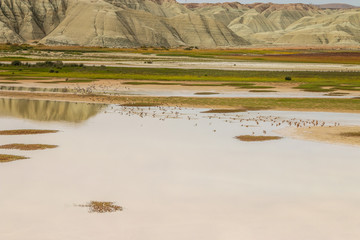 lake in the mountains