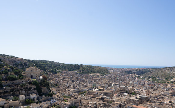 Scicli, Sicily, town used as the setting for the Vigata police station in the Montelbano series