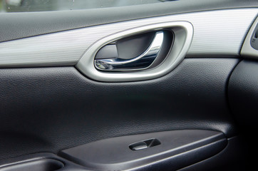 Fototapeta premium Car door panel