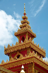 Buddhistische Tempel in Nakhon Phanom Thailand