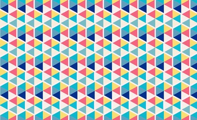 seamless pattern with triangles