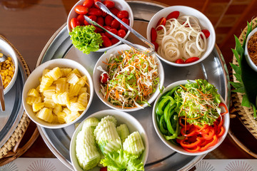 mix vegetable in bowl