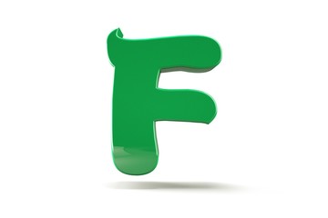 3d letter collection.letter F