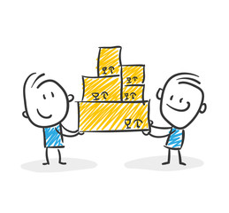 Stickman Blue: Delivery. (Nr. 27)	