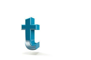 Obraz premium 3d letter collection with white background