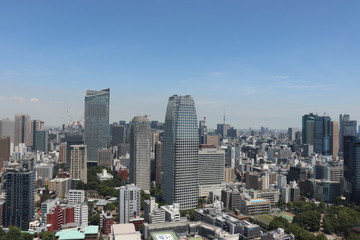 Obraz premium 東京タワーのメインデッキより撮影