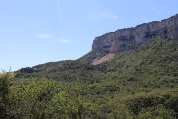 Les gorges d'ombleze dans le département de la Drôme  - France
