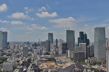 Fototapeta premium Zrobione z głównego pokładu Tokyo Tower