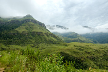 Mountains at Drakensberg South-Africa - 282628346
