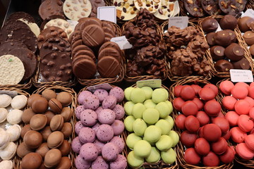Barcelona Sweet Chocolate in La Boqueria Market