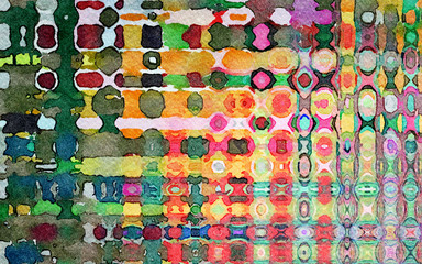 Fototapeta premium Design pattern artwork for decorate printable flyers, big banners, advertise production, web work, cards, invitations and creating beautiful wall art poster or canvas. Digital oil painting background.